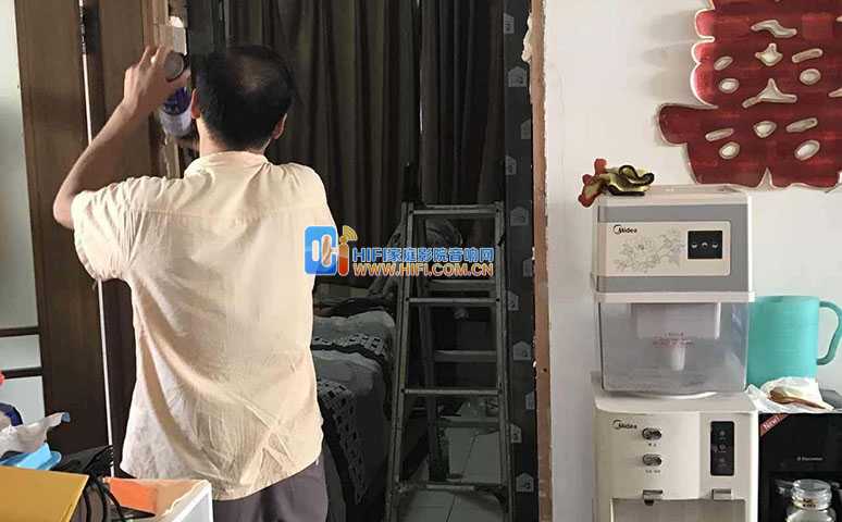 三里屯室内隔音门案例,专业隔音无可替代 20170914033905267