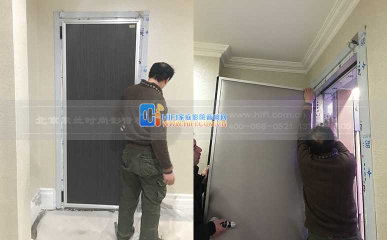 东方太阳城影音室隔音门案例分享,专业隔音保障视听享受 20180124044232668