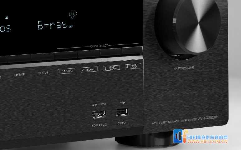 天龙入门中段级功放新品 | AVR-X2500H 7.2声道4K AV接收机 20180828035348335