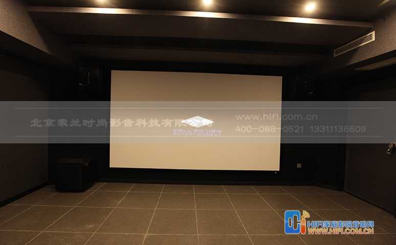 简洁豁达的大画面私影空间 润泽御府7.1.4全景声私人影院 20181025051858557