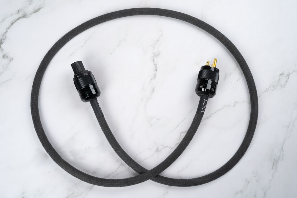 Luna Cables Gris AC Power电源线：自然本色，素颜上阵