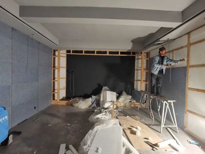 自建房打造独立影音室过程纪实 20220525012412229