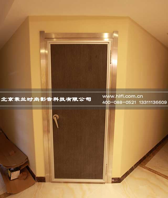 锦秋国际私人家庭影院声盾隔音门案例,良好隔音尽情娱乐 20230608015311180