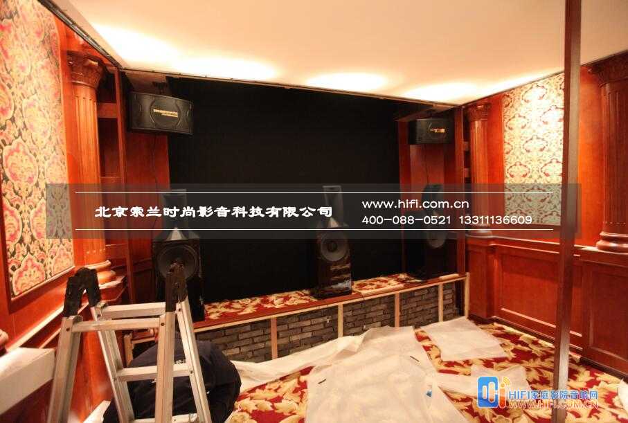 蓝岸丽舍JBLARRAY豪华家庭影院装修纪实 蓝岸丽舍家庭影院装修