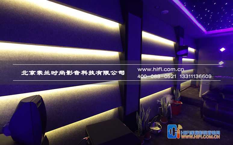 炫丽与时尚的融合,御墅临枫多功能家庭影院设计方案 家庭影院装修细部