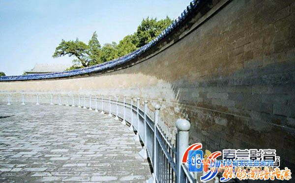 建筑声学概述 北京天坛皇穹宇,建有直径65米的回音壁