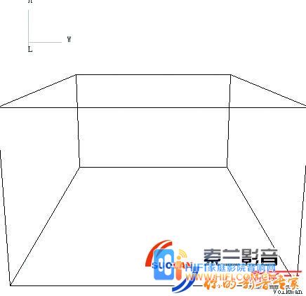 打造优异视听空间的要素,家庭影院视听空间比例与大小 家庭影院设计房间大小模拟图