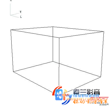 打造优异视听空间的要素,家庭影院视听空间比例与大小 房间大小模拟图
