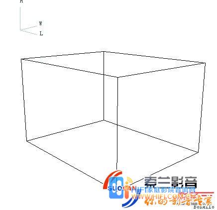 打造优异视听空间的要素,家庭影院视听空间比例与大小 房间大小模拟图
