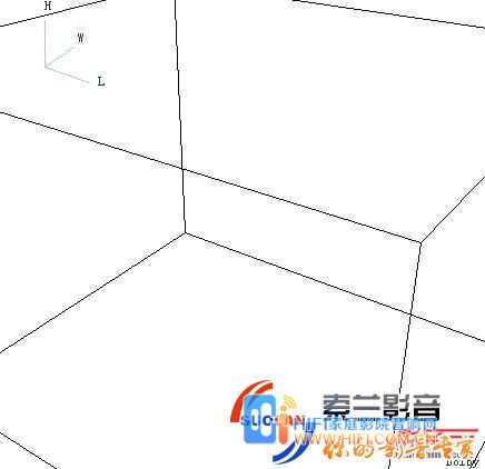 打造优异视听空间的要素,家庭影院视听空间比例与大小 房间大小模拟图