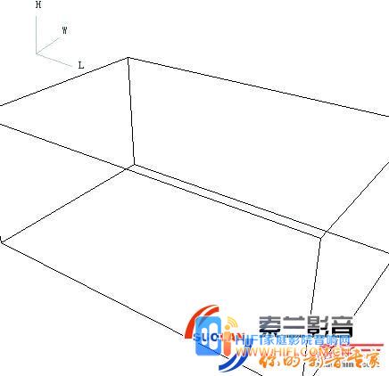 打造优异视听空间的要素,家庭影院视听空间比例与大小 房间大小模拟图