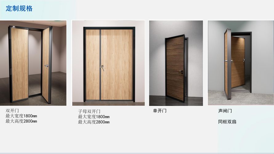 声盾隔音门全系列图册