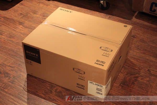 索尼高清家用VPL-HW20投影机开箱浅评实图奉献 索尼HW20